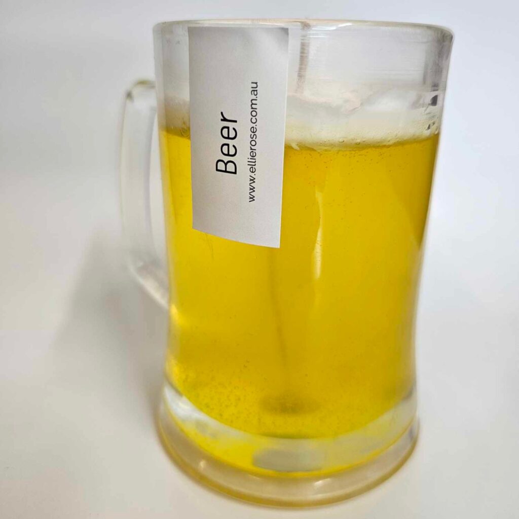 Beer Gel & Soywax Candle