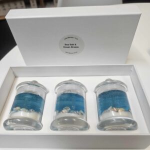 Sea Gel Candle 3 Candle Set