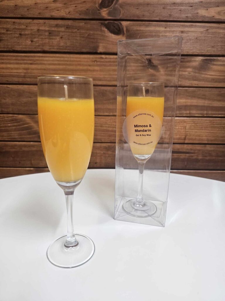Mimosa & Mandarin (Gel & Soy Wax) Candle