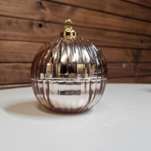 Rose Gold Bauble Soy Wax Candle