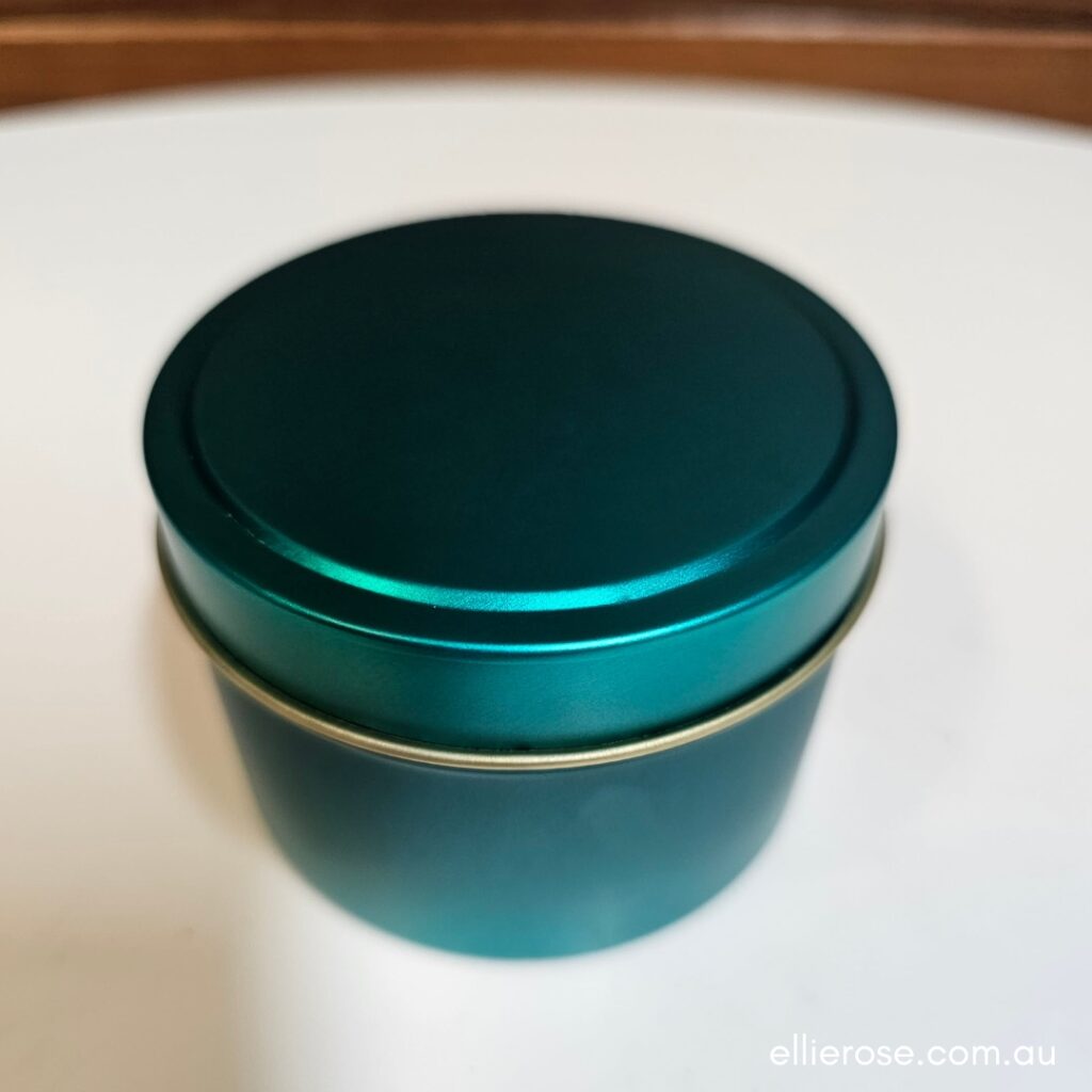 Green Tin Soy Wax Candle